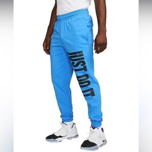 Nike DNA Men's Woven Basketball Pants (Standard, X-Large, Light Photo Blue/